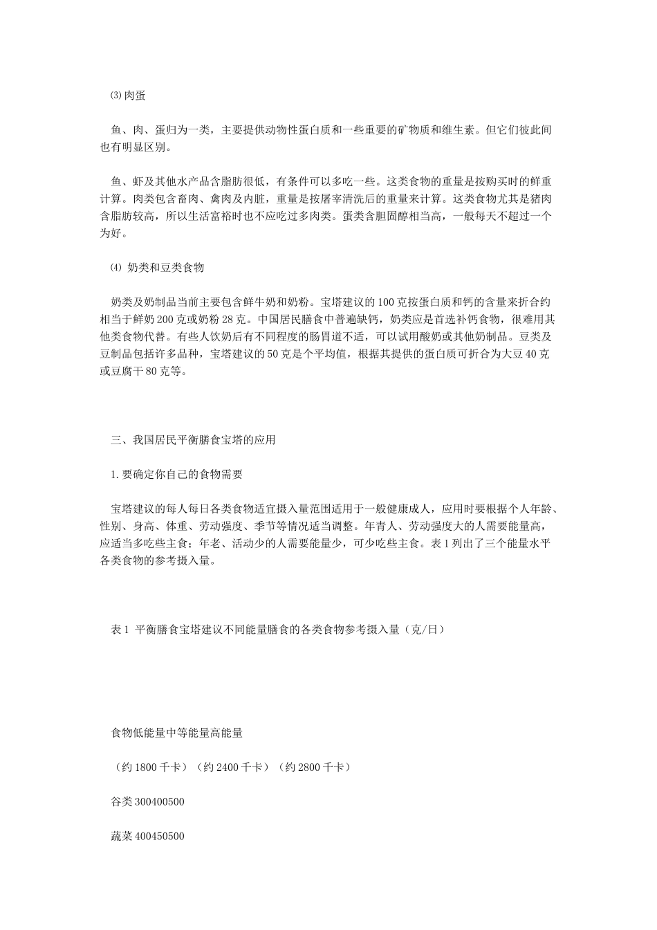 中国居民平衡膳食宝塔_第2页