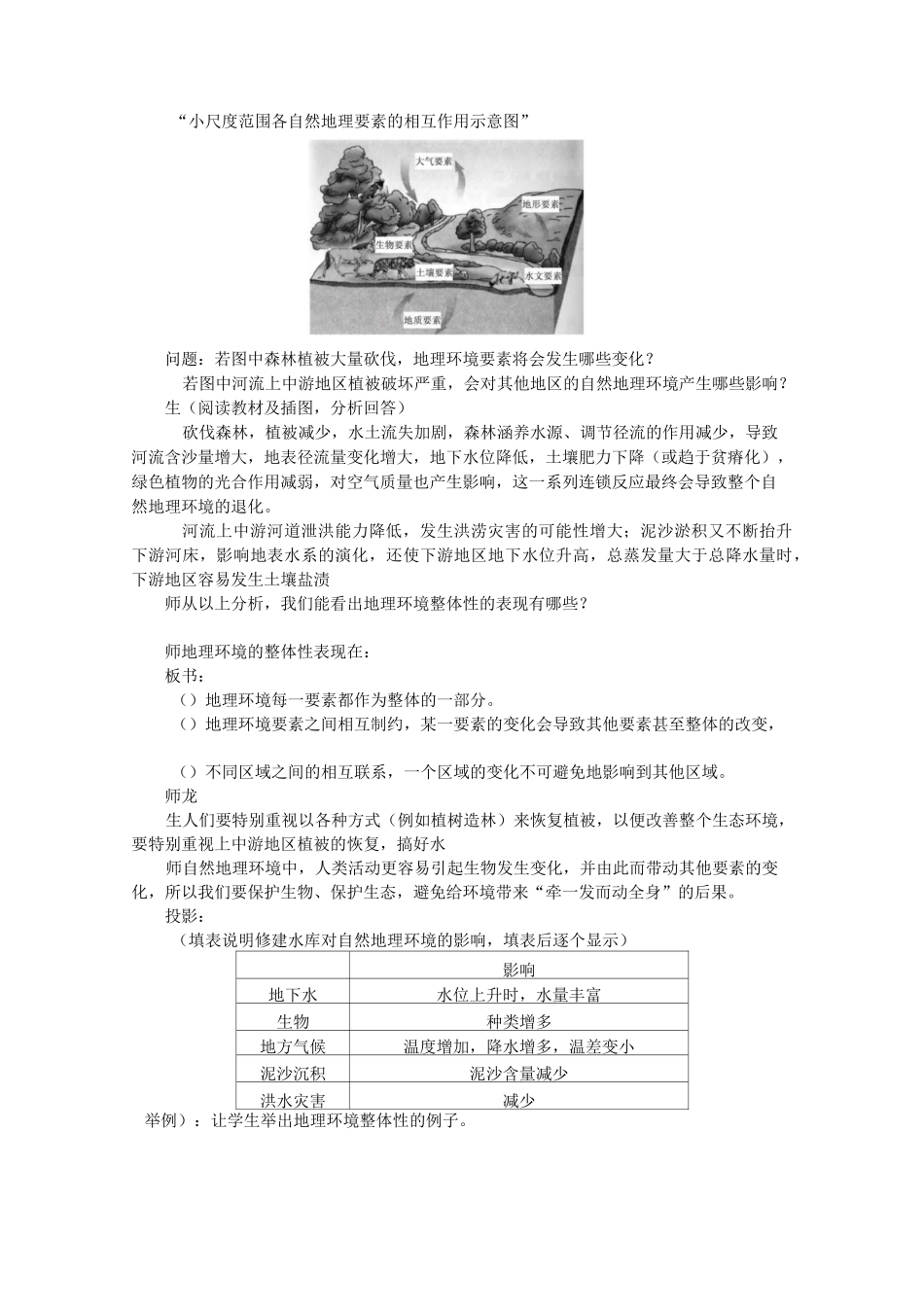 自然地理环境的整体性【公开课教案】_第3页