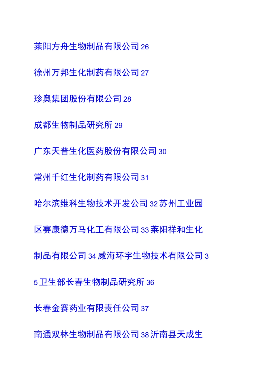 全国生物制药企业排名_第3页