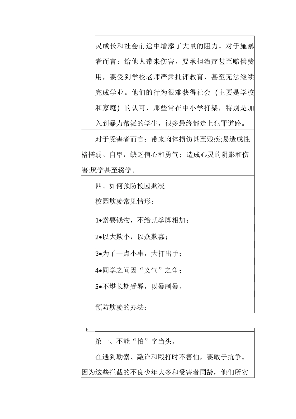 防欺凌、防性侵安全教育教案_第3页