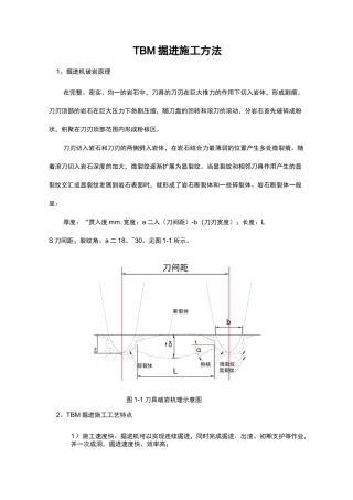TBM掘进施工方法