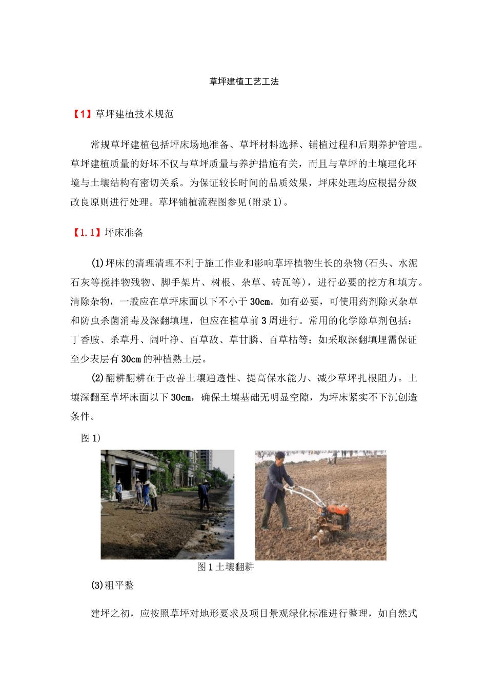草坪建植工艺工法_第1页