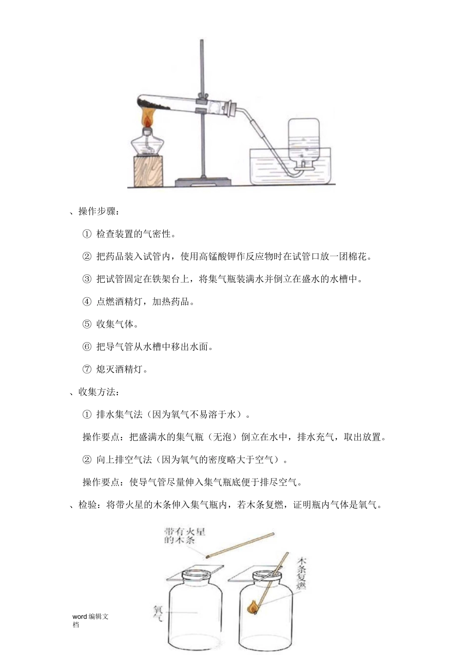 氧气的制法和氧气的性质_第2页