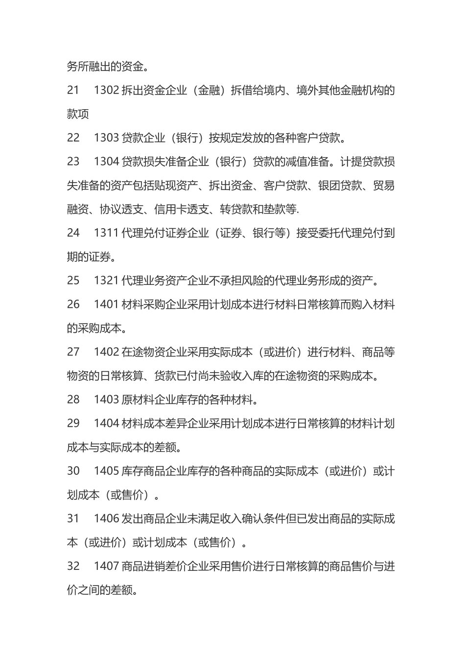 新会计准则中会计科目及使用说明_第3页
