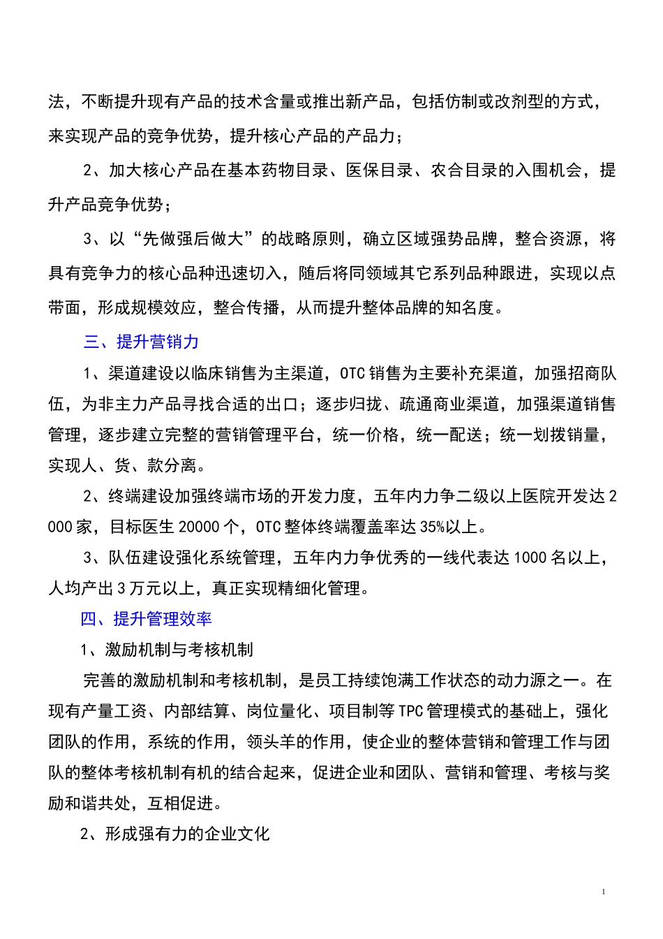 五年战略规划模板_第2页