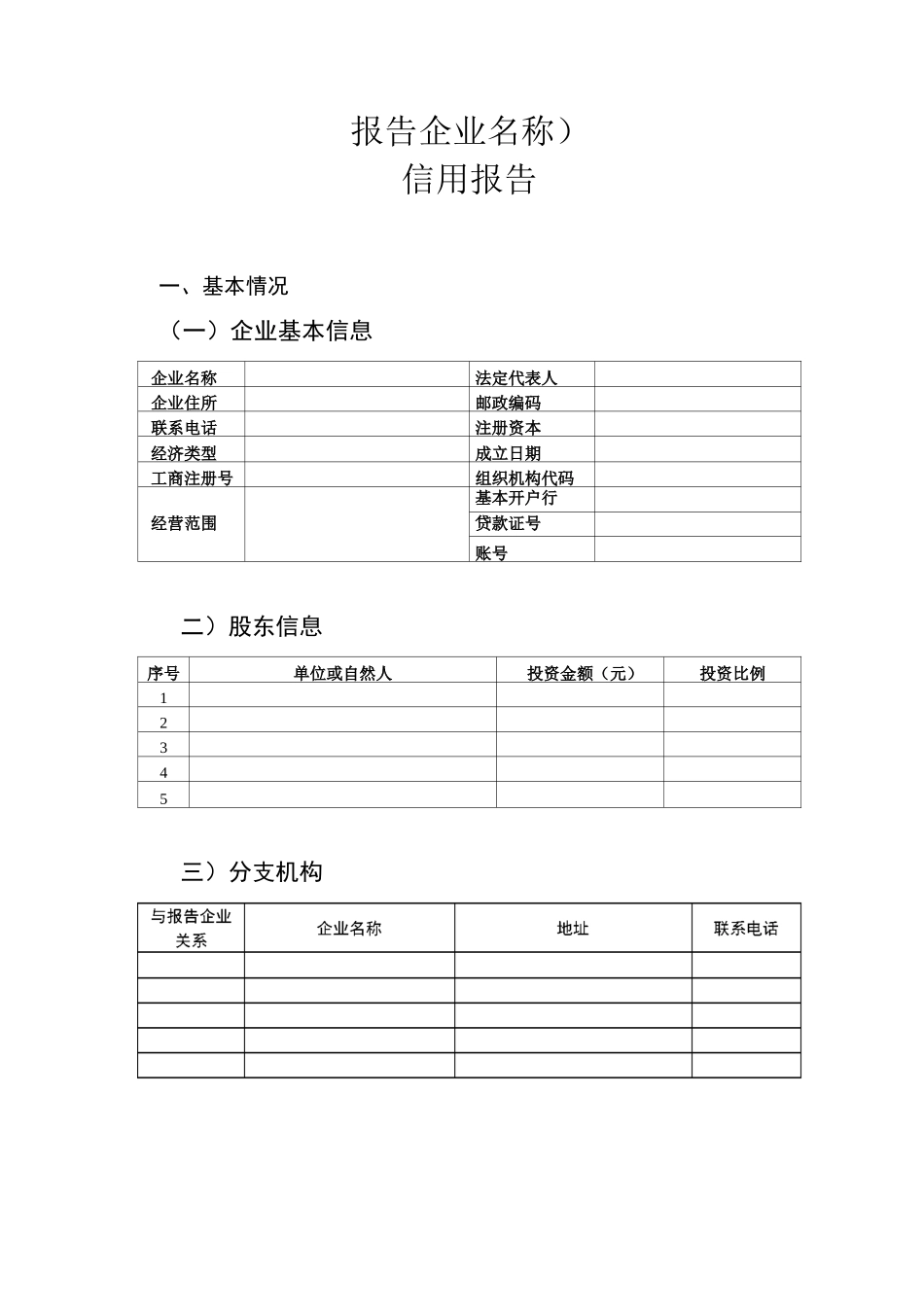 企业信用报告(规范.._第3页