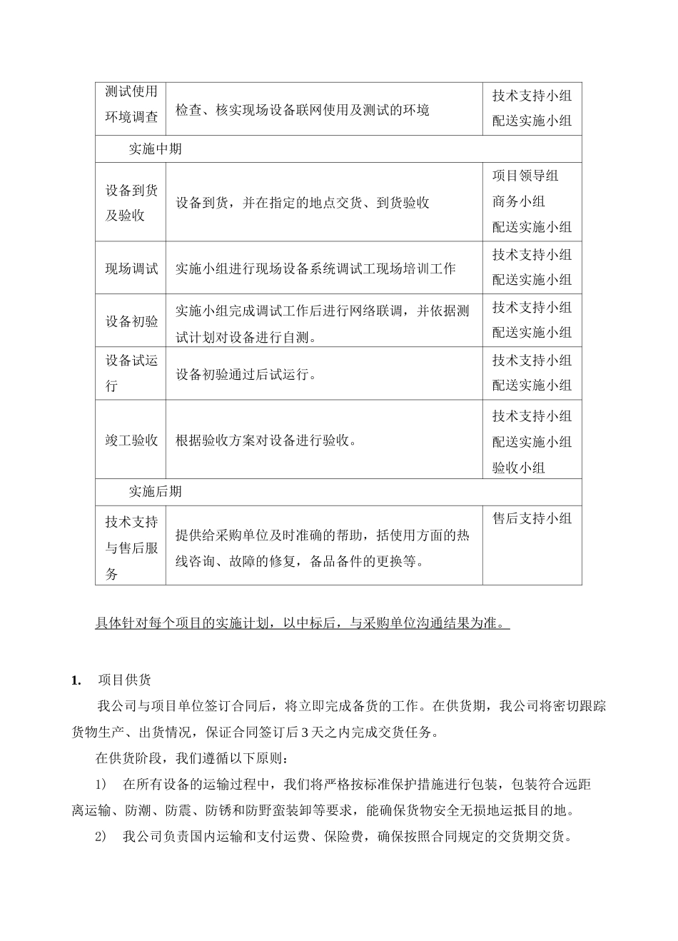 以租代购PDA采购项目实施方案_第3页