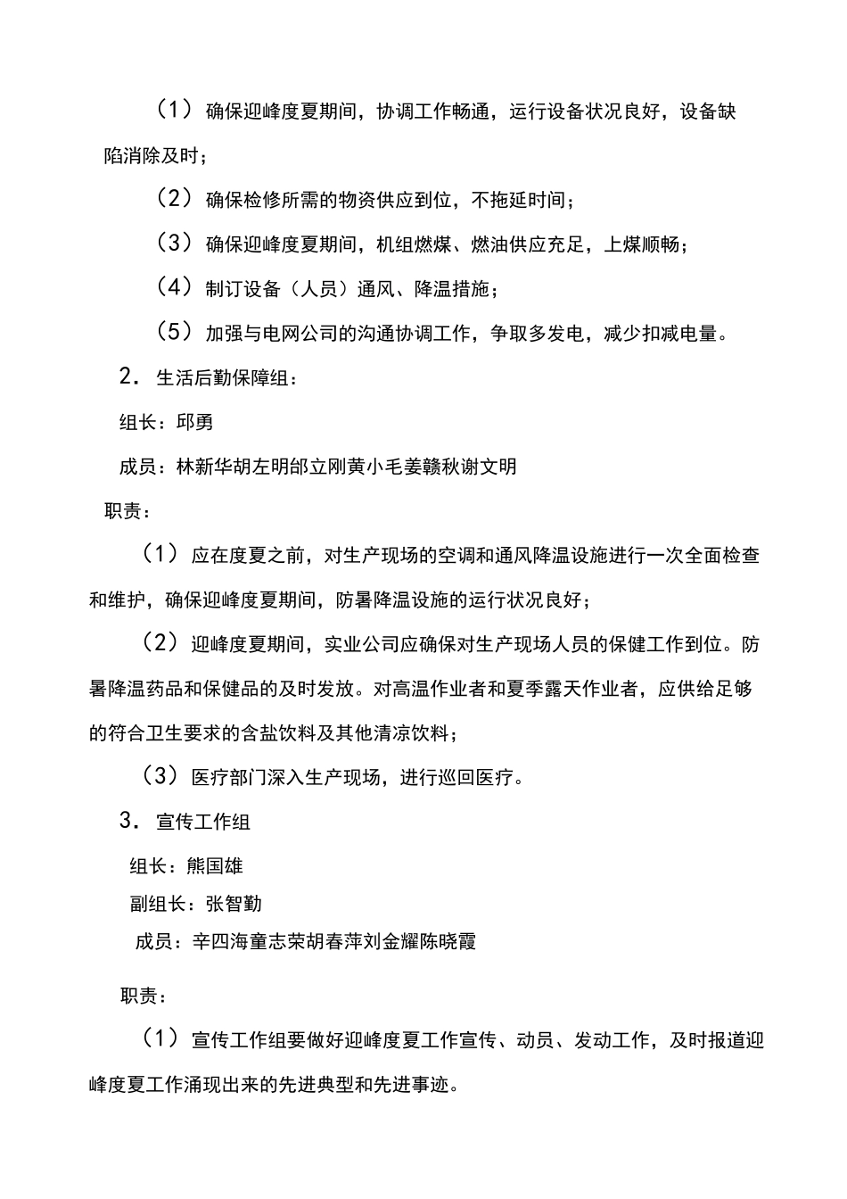 迎峰度夏保障措施_第2页