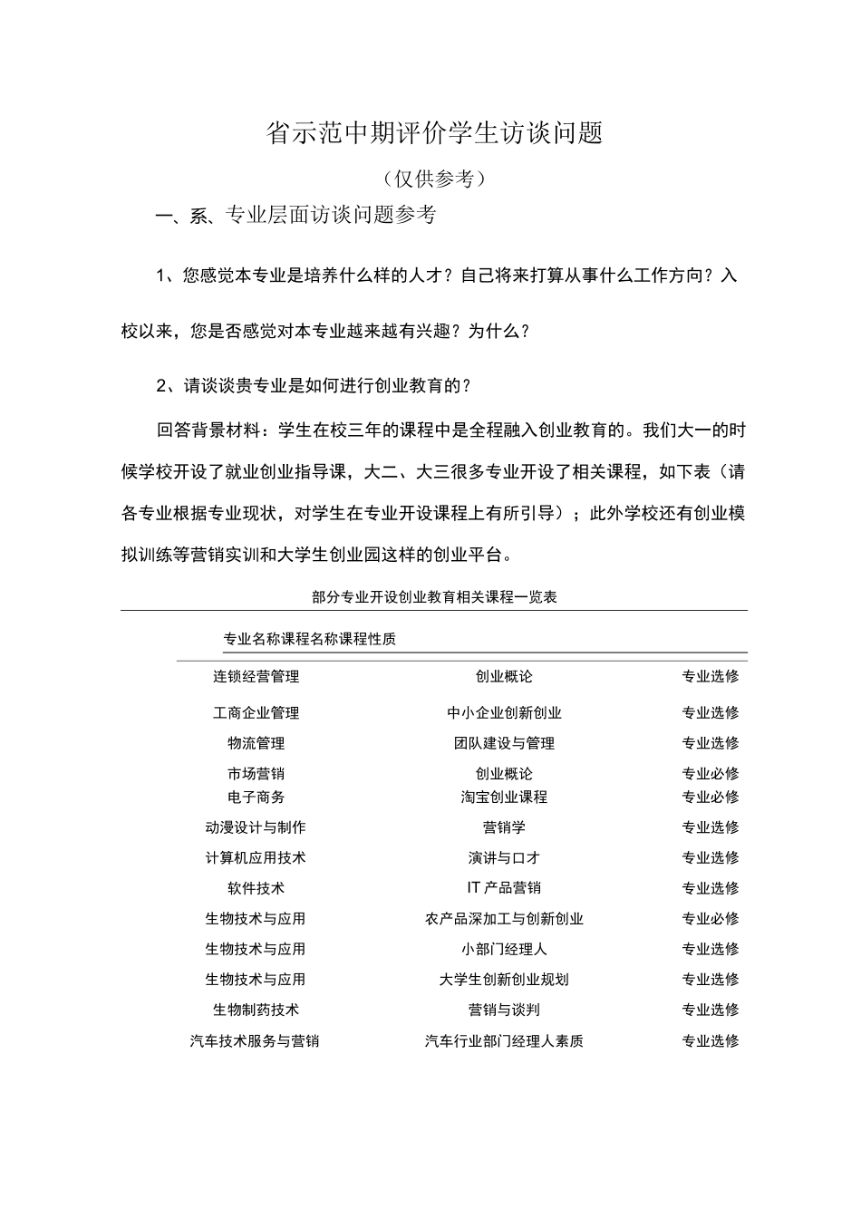 学生访谈问题_第1页