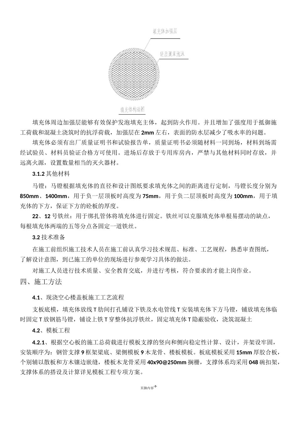 现浇空心楼板施工方案(最终版)_第2页