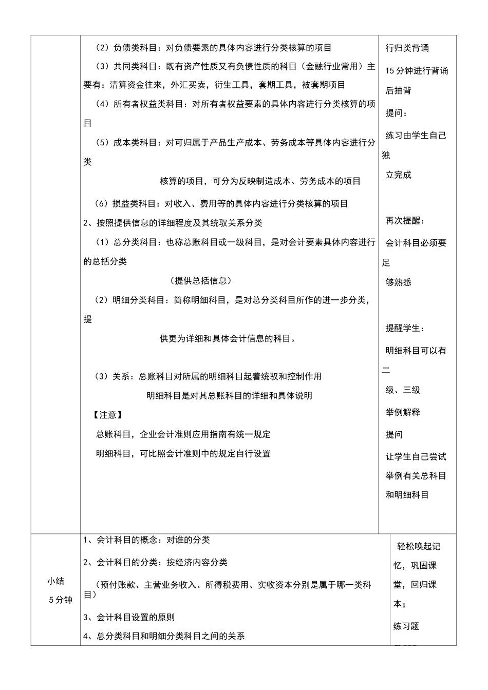 会计科目与账户教案_第3页