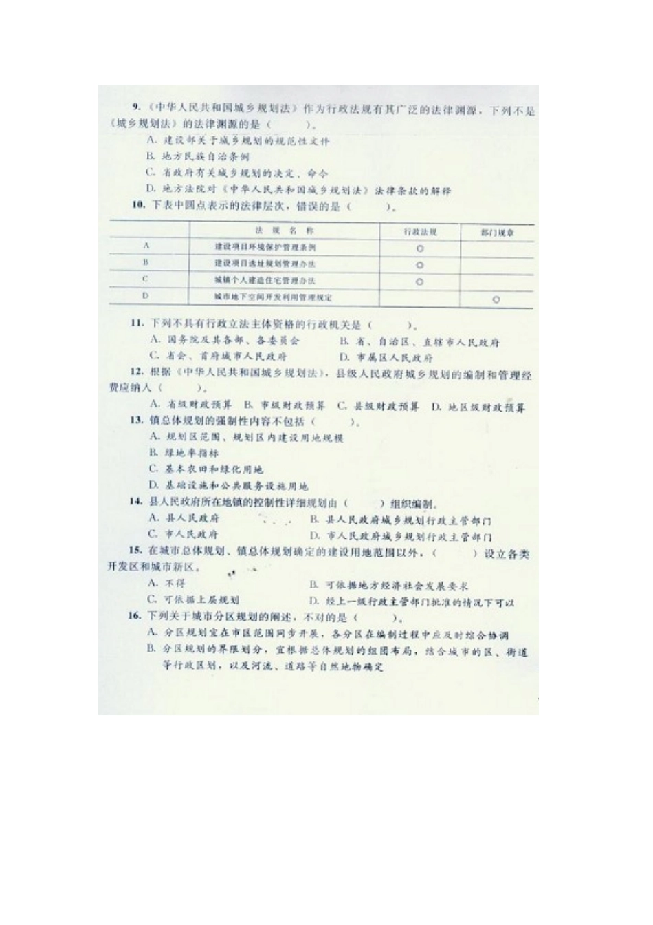 城市规划管理与法规1_第2页