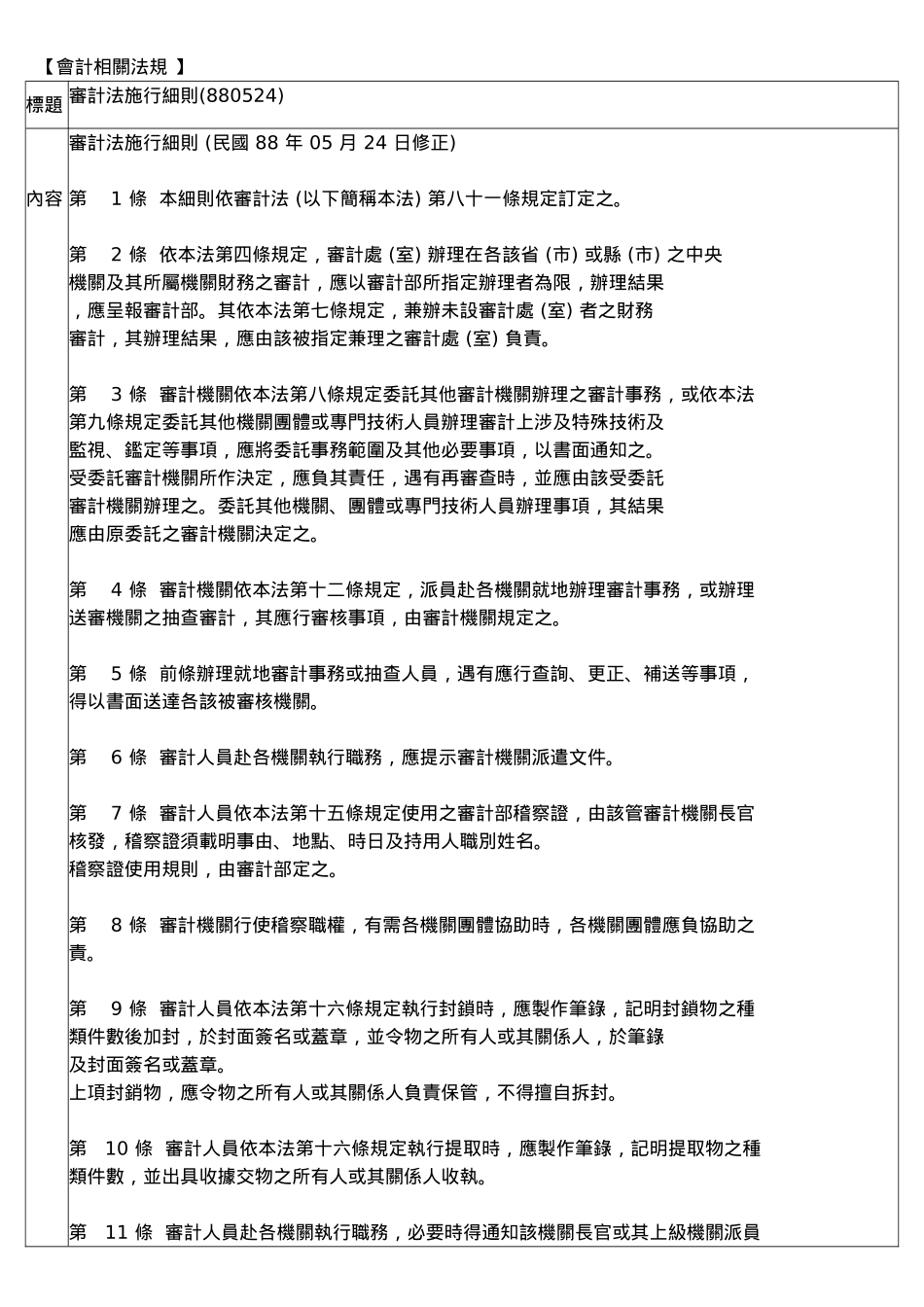 会计相关法规_第1页