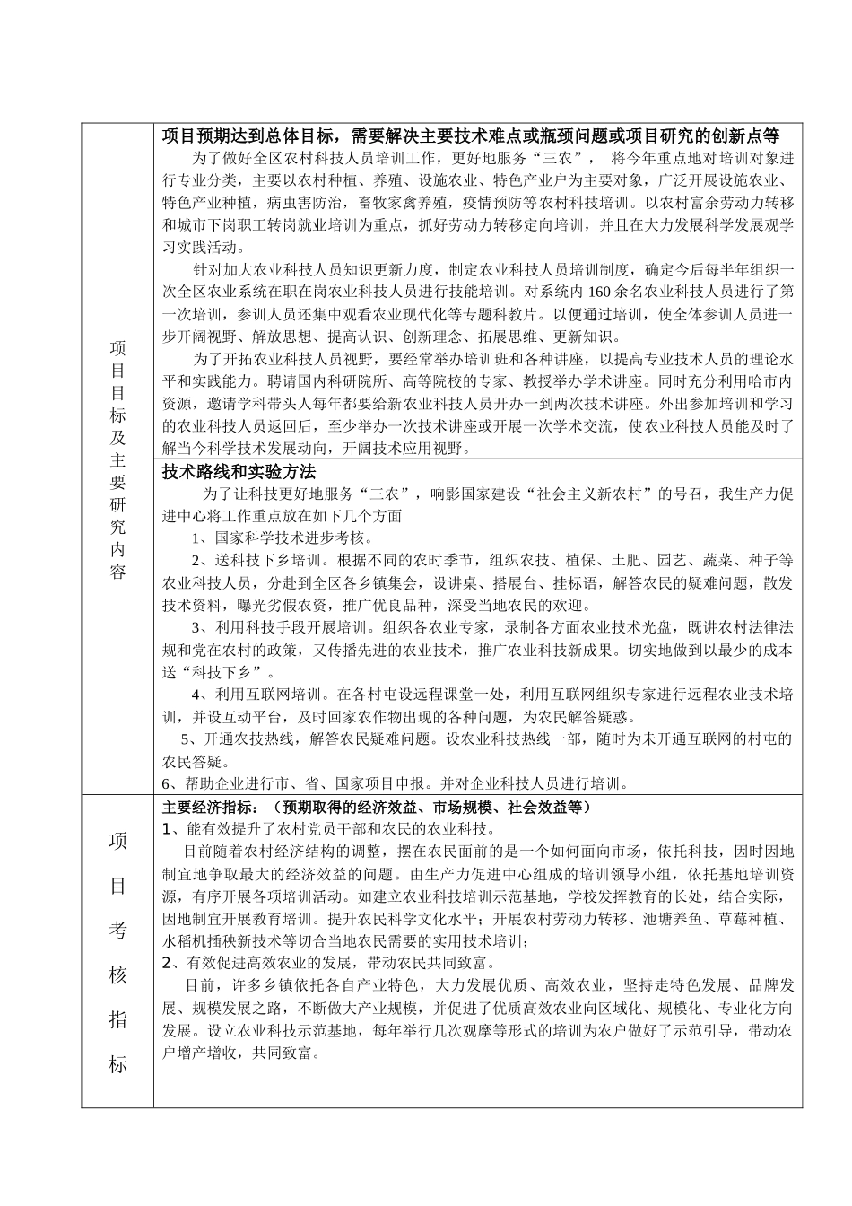 哈尔滨市阿城区科技计划任务(合同)书_第2页