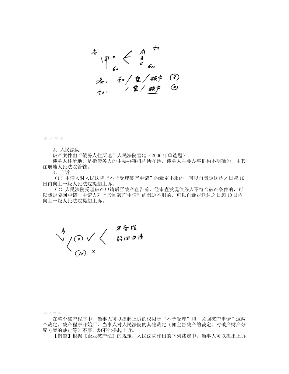企业破产法律制度_第2页