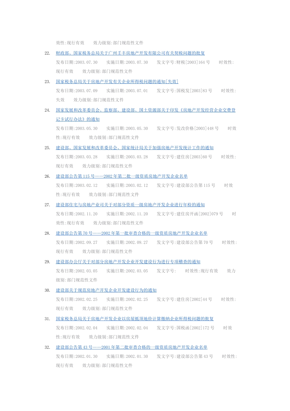 土地法规目录_第3页