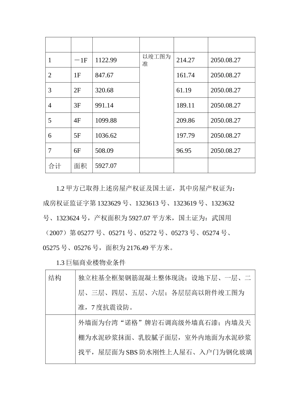 房屋买卖合同基础协议_第2页