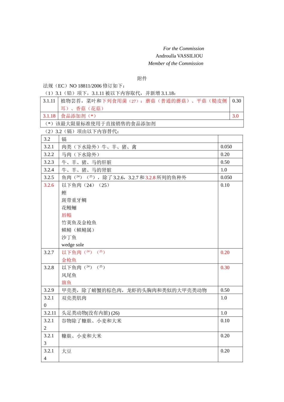 欧盟颁布新法规调整食用菌等食品中重金属限量标准doc-欧_第3页