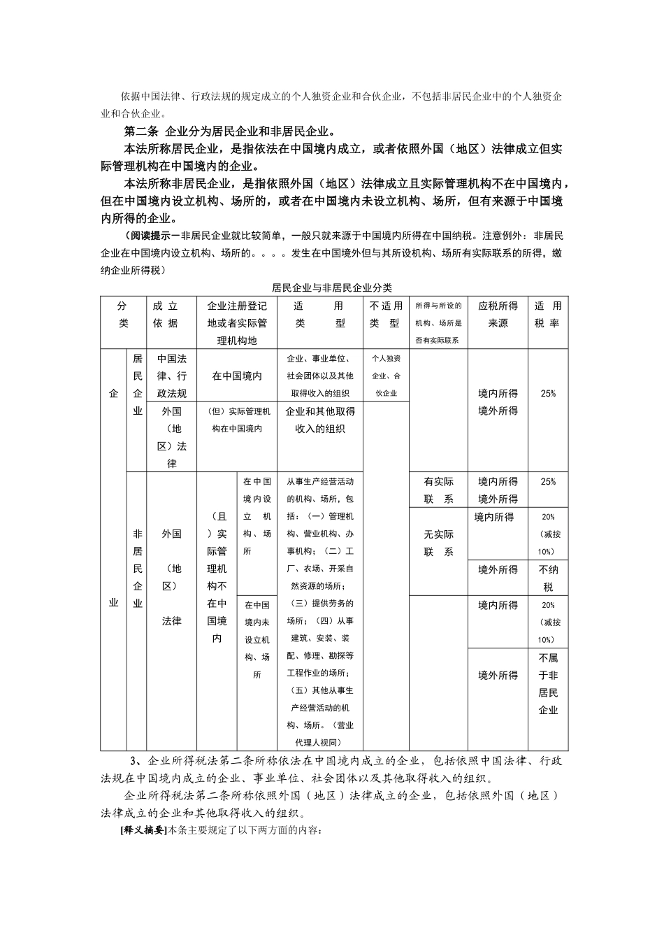新企业所得税法及其相关法律法规释义和最新政策总汇(DOC 67页)_第2页