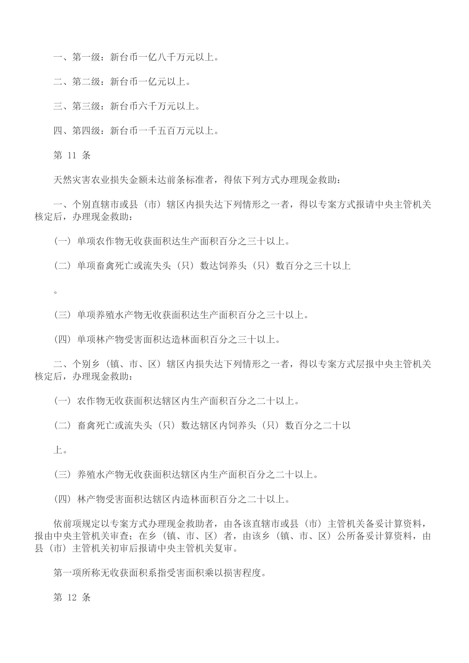 法律知识办法农业天然灾害救助_第3页