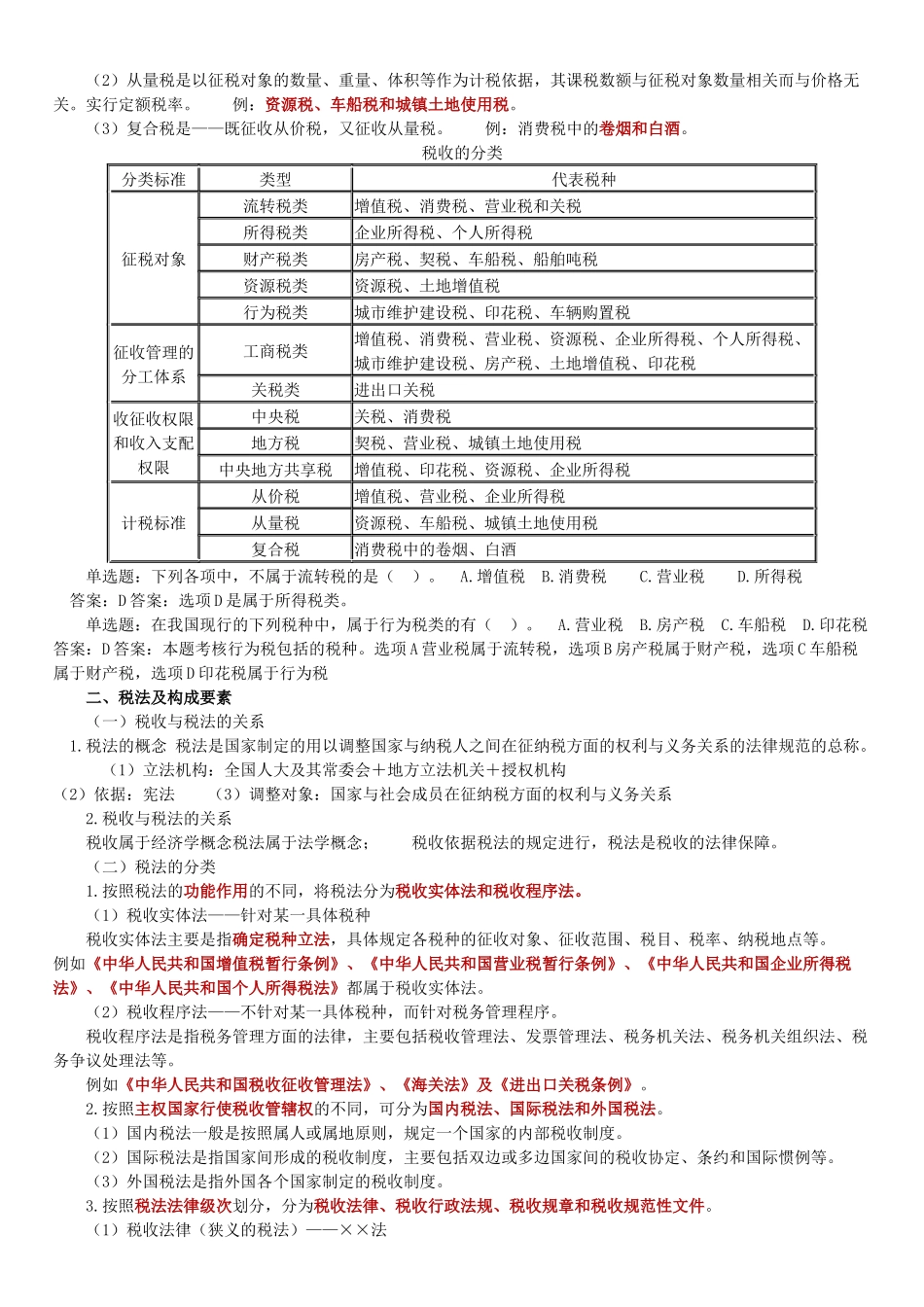 法规第三章税收法律制度_第2页