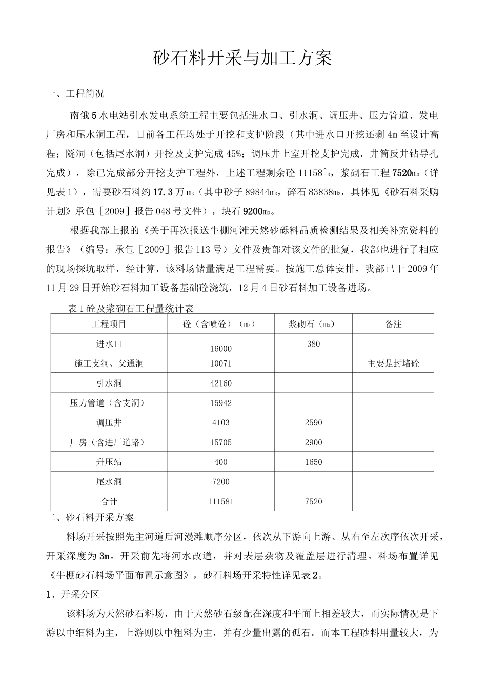 砂石料开采与加工方案计划_第3页
