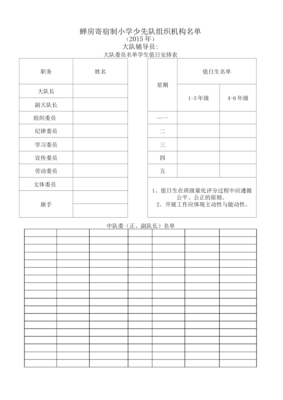 少先队组织机构名单 (2)_第1页