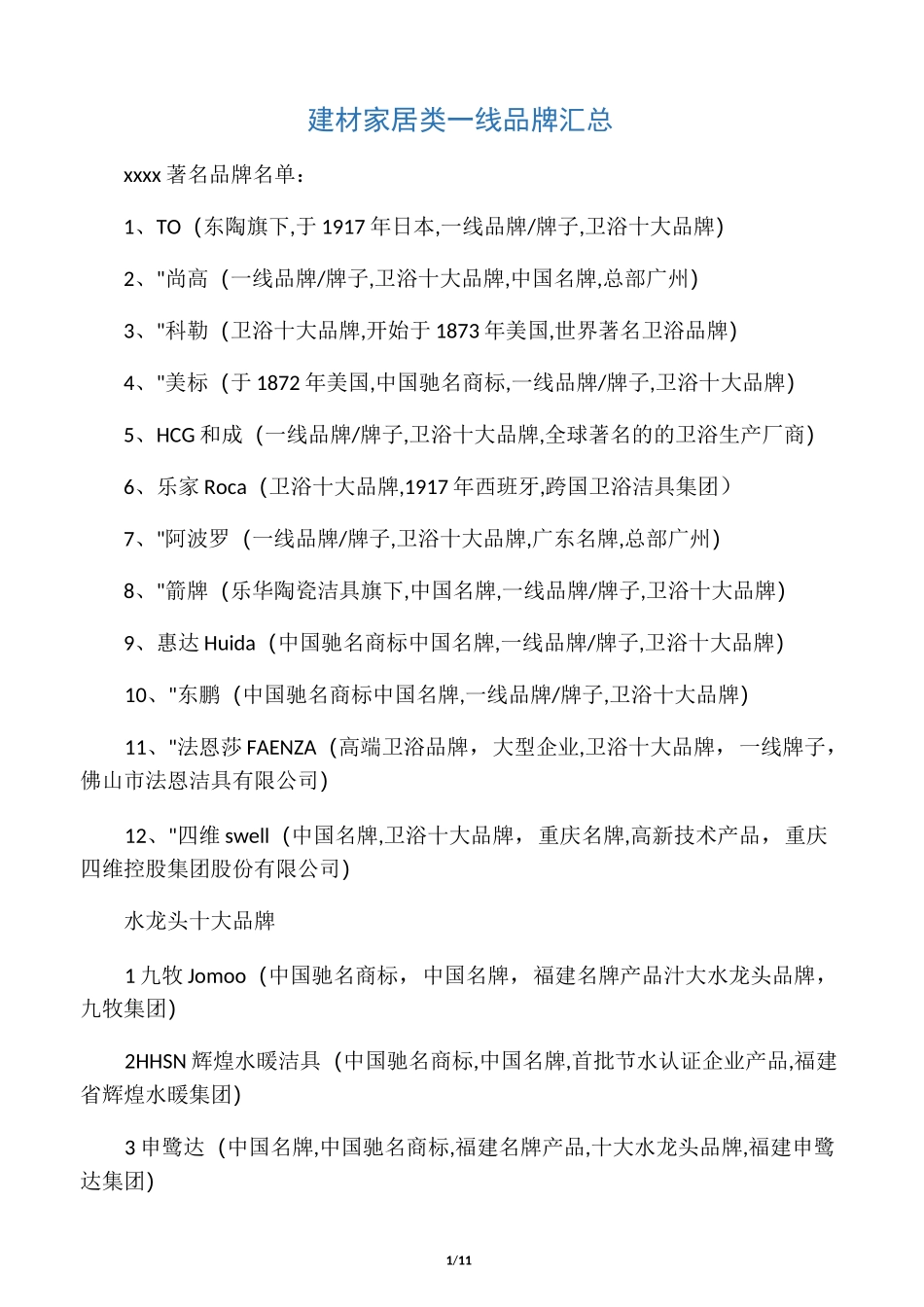建材十大品牌汇总_第1页