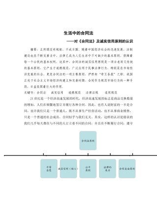 生活中的合同法