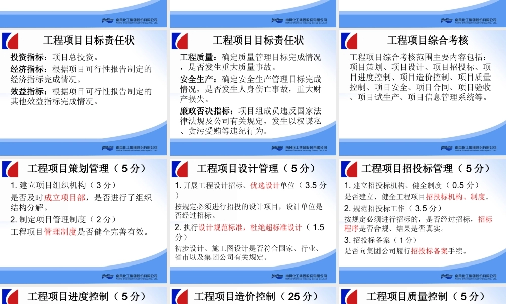 工程考核培训 