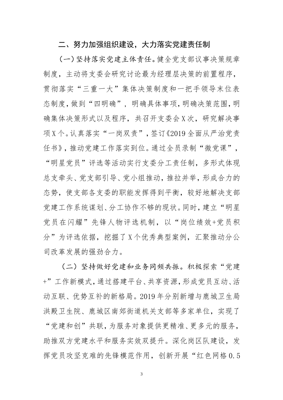 党建工作总结及书记履行主体责任报告_第3页