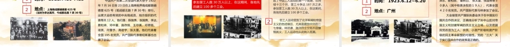 建党97周年中国共产党党史七一建党节PPT模板