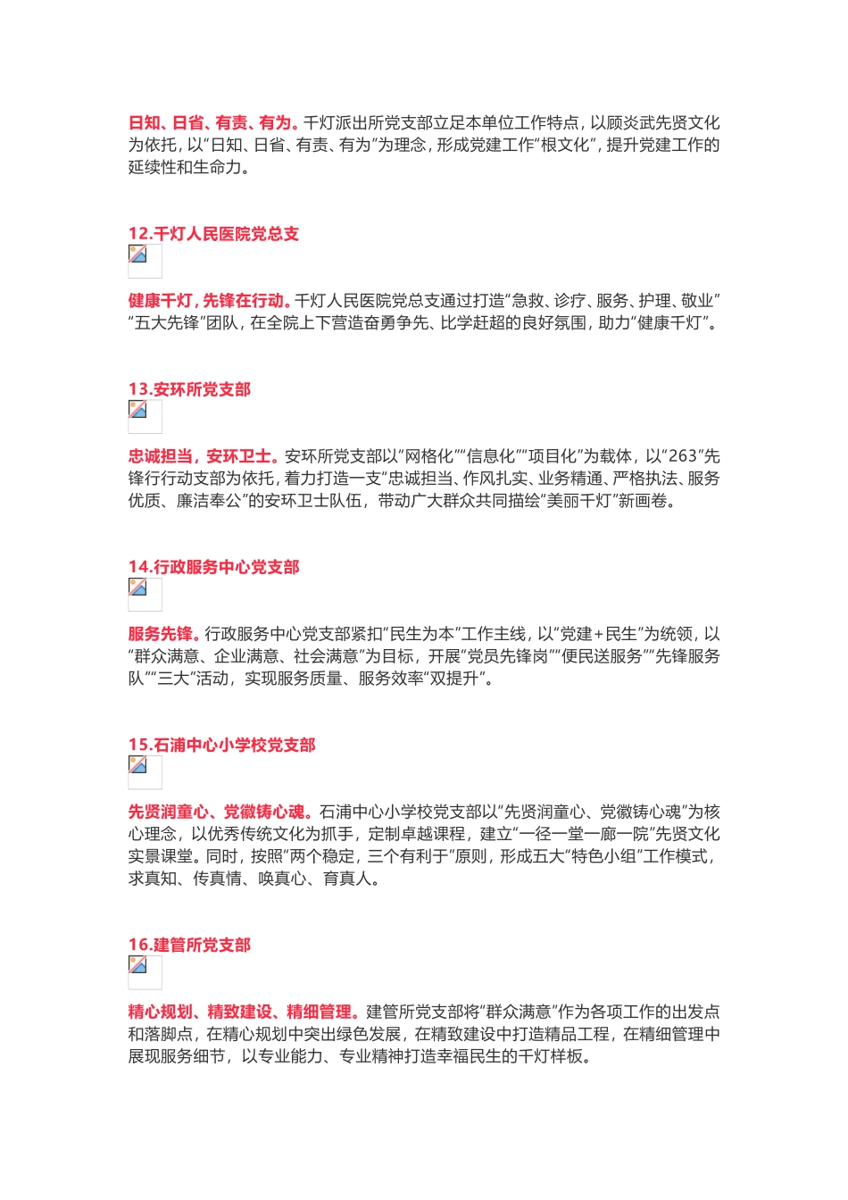 18个基层党支部党建品牌LOGO欣赏_第3页