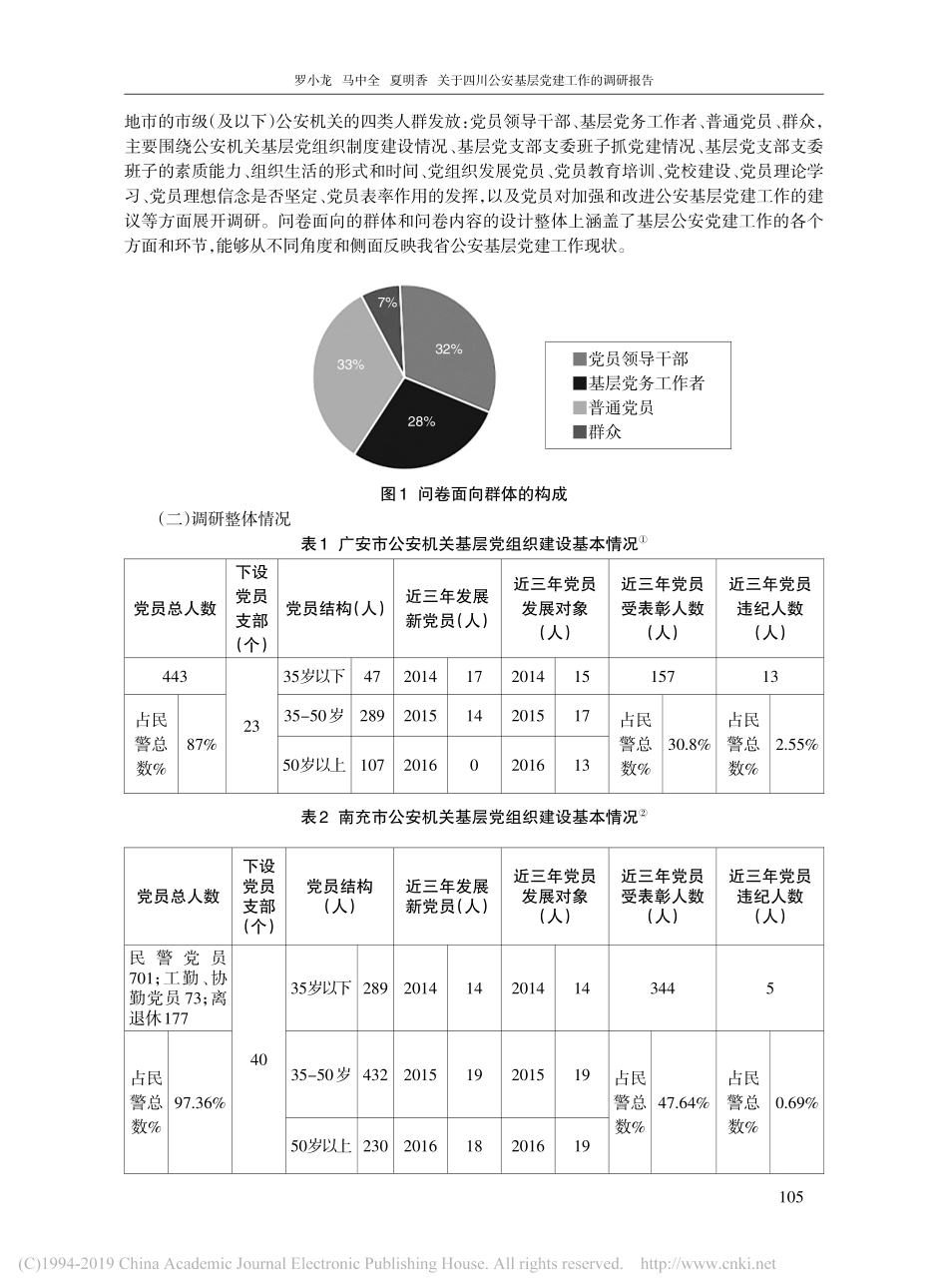 关于四川公安基层党建工作的调研报告_第2页