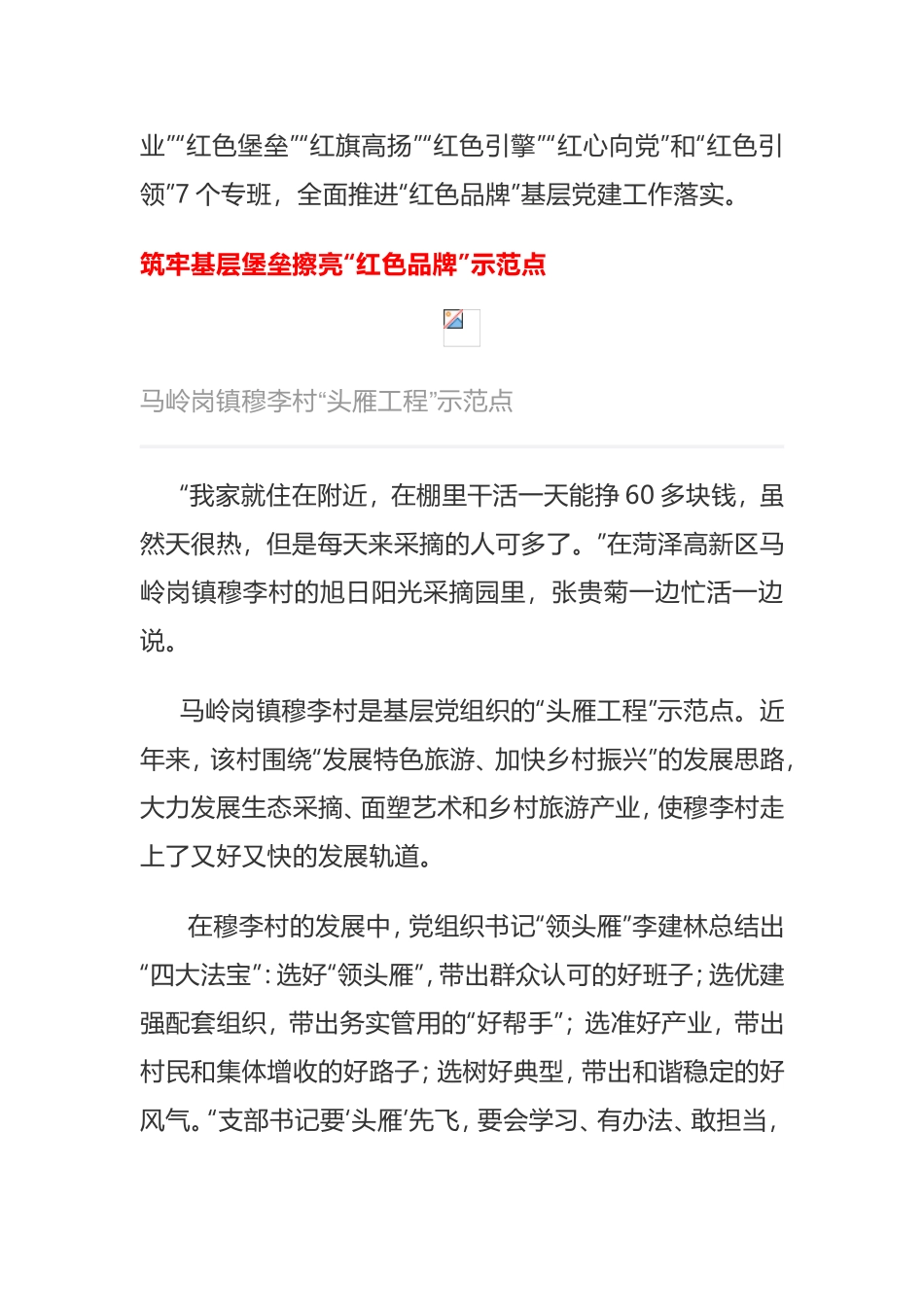 红色品牌” 齐心奏响“红色主旋律”开发区党建品牌_第3页