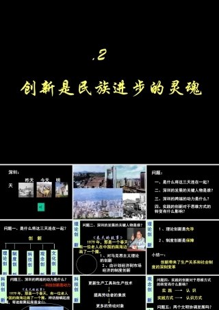 创新是民族进步的灵魂教学课件