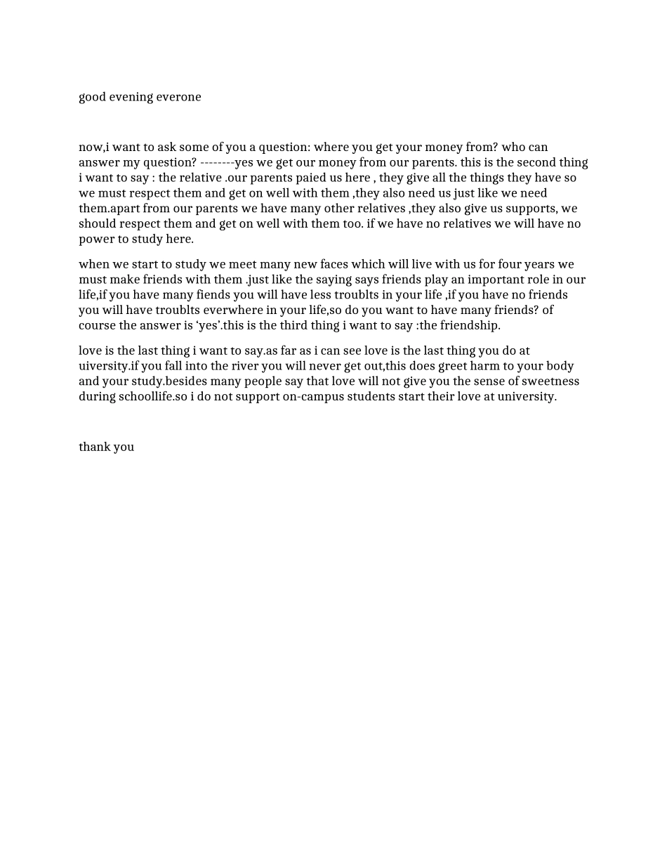 中学生演讲稿范文《Collegelife》_第1页