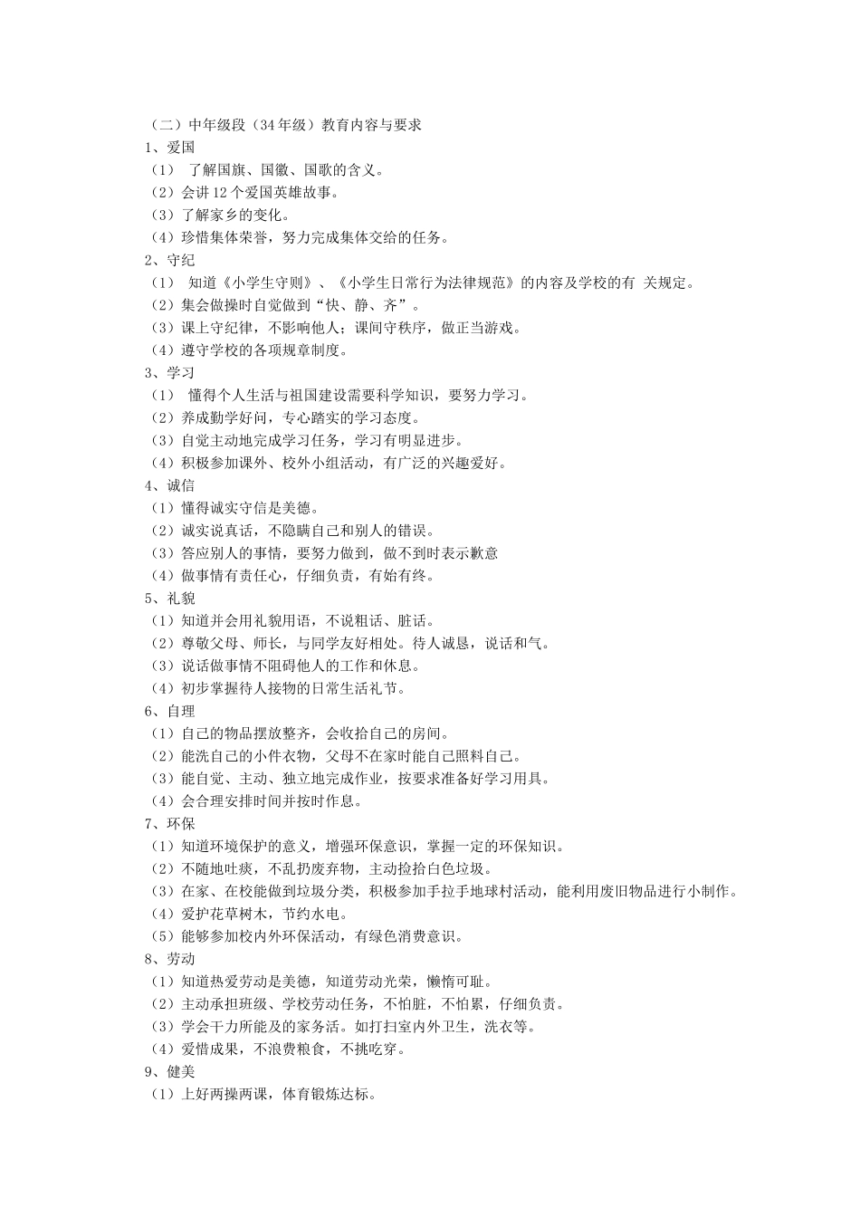 中小学生行为习惯养成教育_第3页
