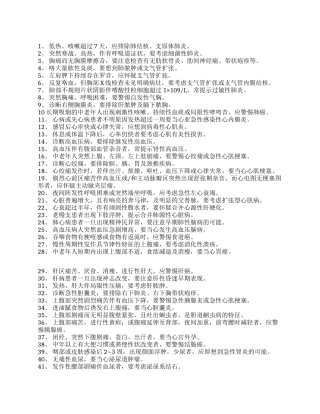 临床医生床旁诊断警句收录