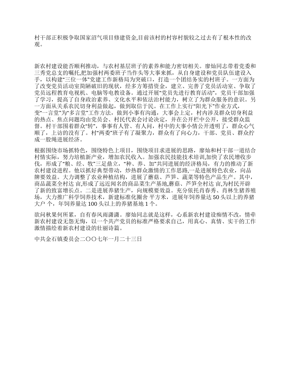 为建设社会主义新农村挥洒激情_第2页