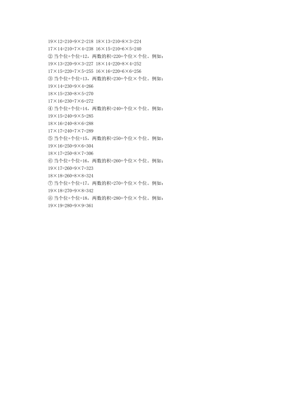 九九乘法口诀表_第2页