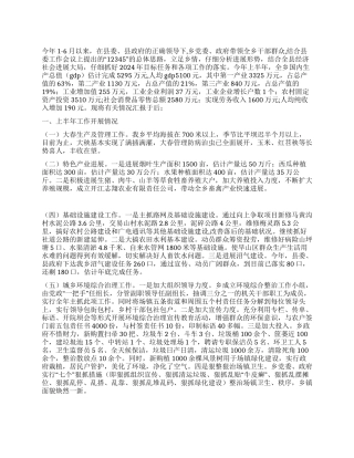 乡政府工作总结范文