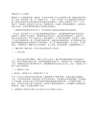 乡镇副职述职报告