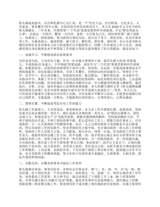 乡镇工作总结乡镇干部个人工作总结