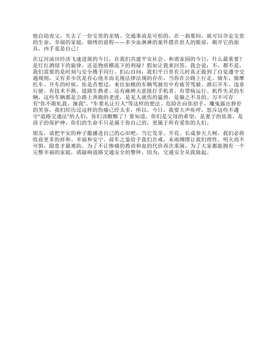 交通安全从我做起_第2页