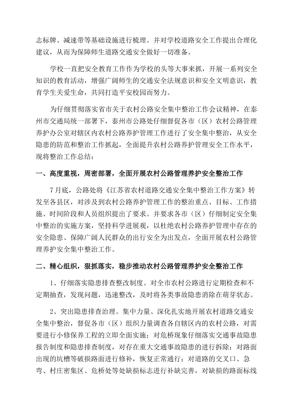 交通整治专项行动工作总结_第3页