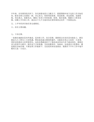 人力资源服务中心上半年工作总结