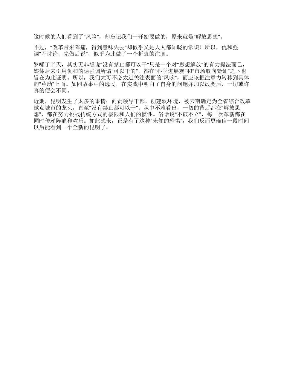 仇和的“思想解放与昆明的“风险分析_第2页