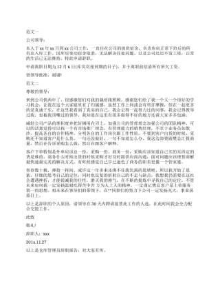 仓库管理员辞职报告