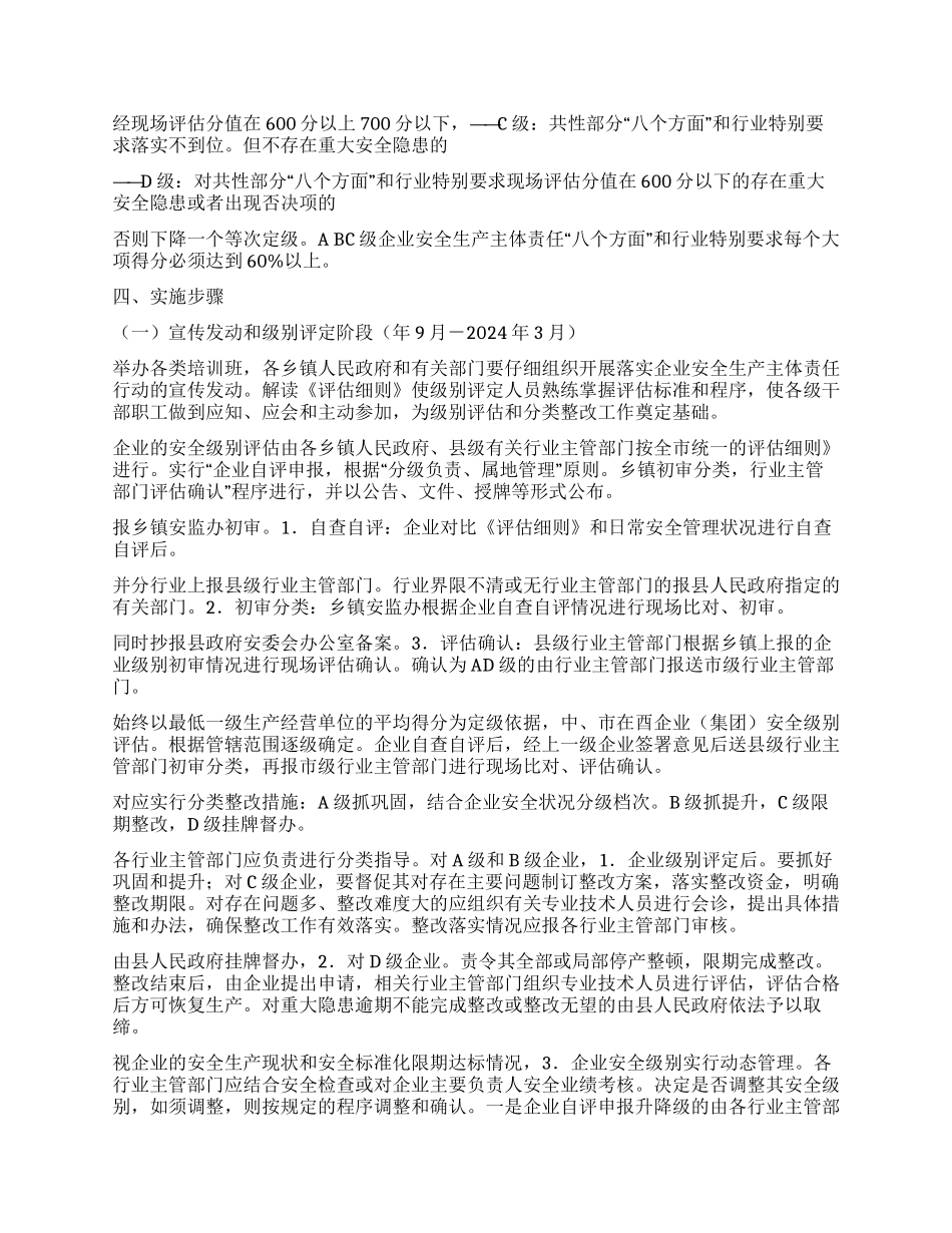企业安全生产监督工作方案_第2页